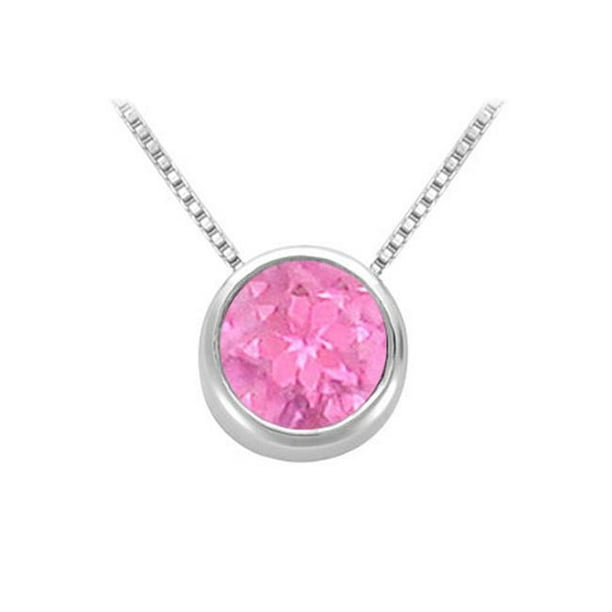 1 Carat Pink Sapphire 6mm Bezel Heart Bracelet .925 Sterling Silver 1 Carat Pink Sapphire 6mm Bezel Heart Bracelet .925 Sterling Silver